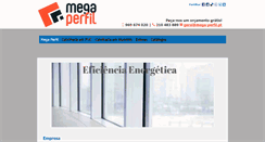 Desktop Screenshot of mega-perfil.pt